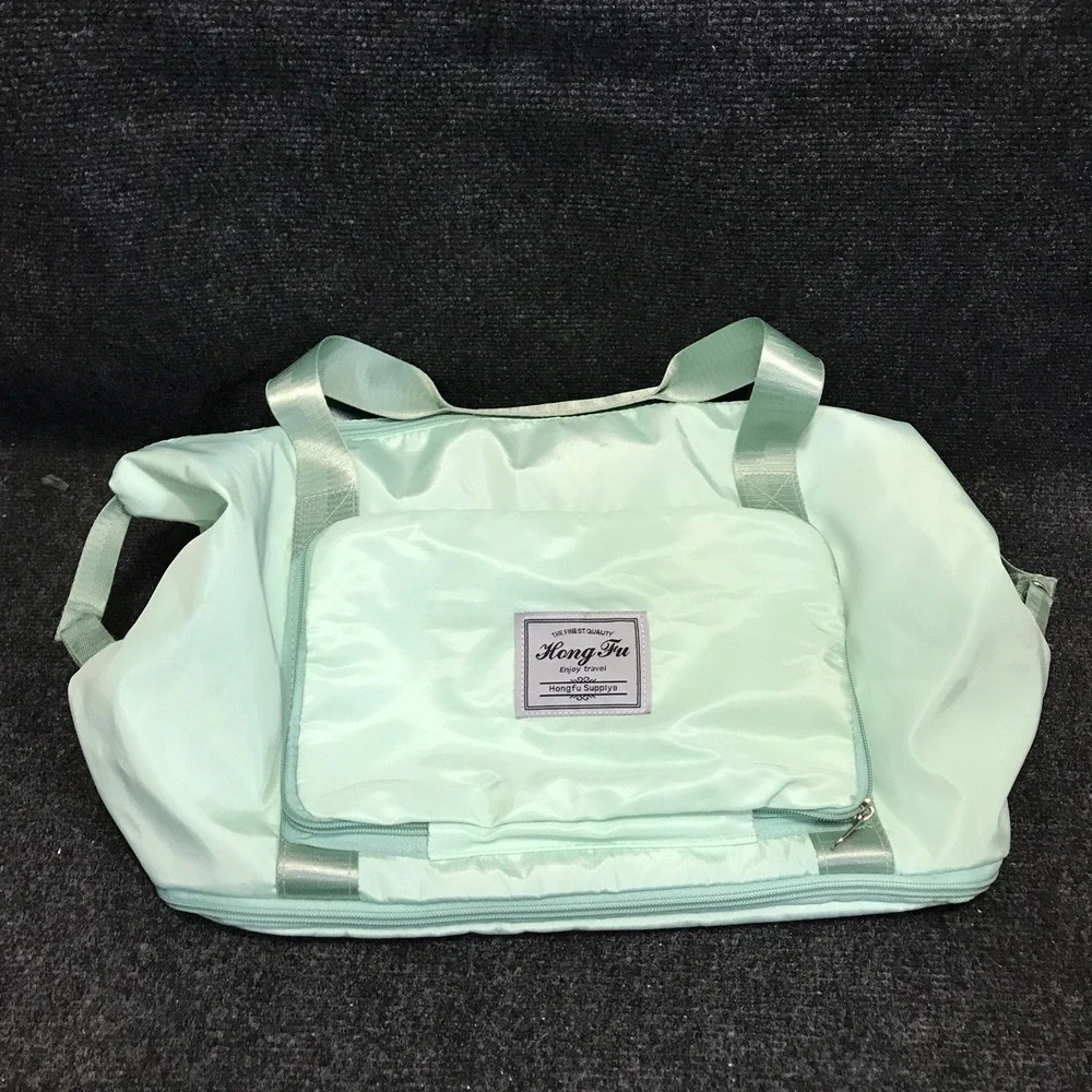 Hong Fu Carry On Travel Duffle Style Water Resistant Foldable & Expandable Bag